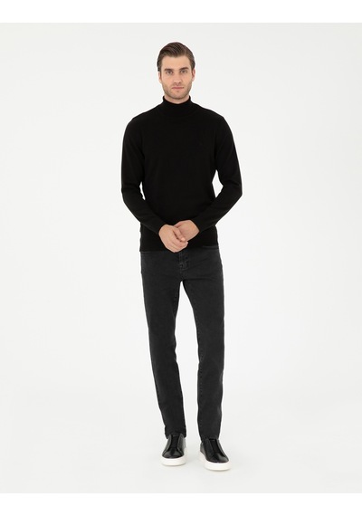 Pierre Cardin Erkek Siyah Kazak /triko 50296582-vr046 Siyah