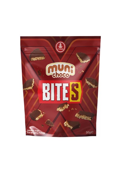 Muni Choco Bites Sütlü Çikolata Kaplı Kara Buğday Patlağı 50 G 6'li Avantaj Paketi Mıchu