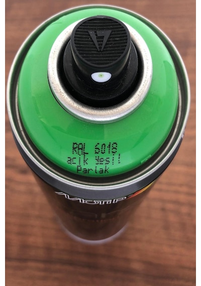 Motip Carat Ral6018 Açık Yeşil Parlak Sprey Boya 400 ML