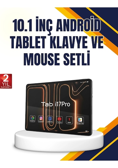 Mey İthalat Klavye Kalem Mouse Dahil Android Tablet Uzun Pil Ömürlü