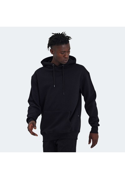 The Crow NEVER Erkek  Siyah Sweatshirt