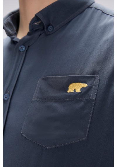 Bad Bear Frank Asfalt Erkek Basic Kısa Kollu Gömlek Asfalt Bad Bear Frank Asfalt Erkek Basic Kısa Kollu Gömlek Asfalt