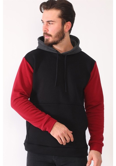 1040 Dewberry Erkek Sweatshırt-siyah
