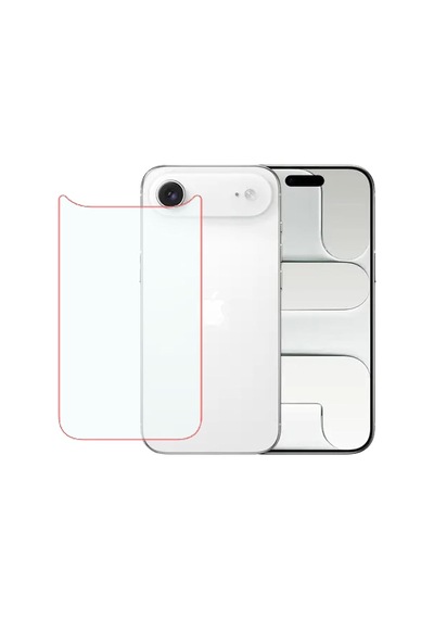 Apple Uyumlu   iPhone 17 Air Mat Arka Esnek Nano Koruyucu