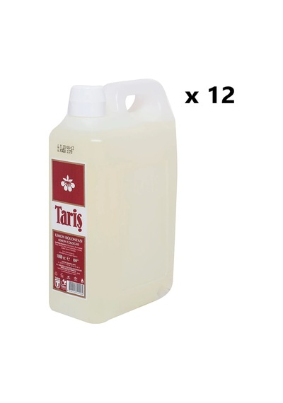 Tariş 80 Derece Limon Kolonyası Bidon 12 x 1 L