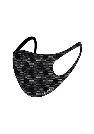 Blackspade Unisex Koruyucu Maske Altıgen Desen Diğer