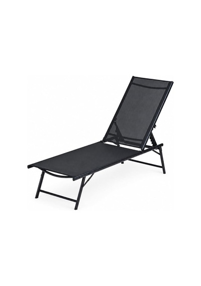 Reyo Bysay Katlanabilir Fileli Şezlong, Alüminyum Çerçeve, Antrasit, 54x180x35 Cm, Plaj Ve Havuz İçin Portatif Bah Diğer