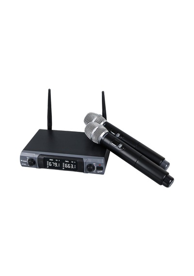 Westa Wm-202h 1 Alıcı + 2 El Kablosuz Uhf Telsiz Mikrofonu Seti-136943