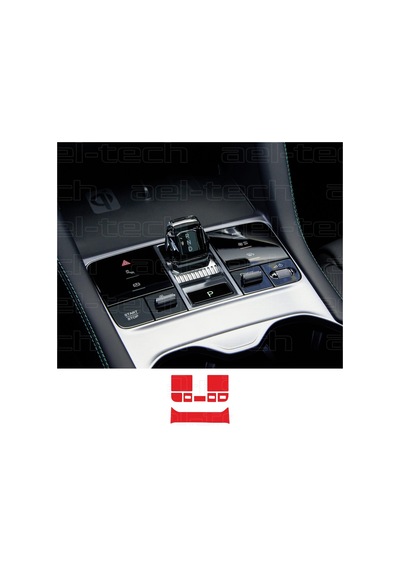 Byd Seal U Dm-i Uyumlu Vites Etrafı Piano Black Tpu Koruyucu 8 Li Set