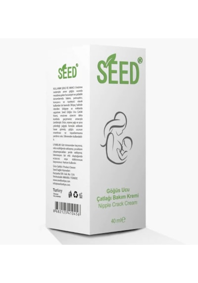 Seed Organik Göğüs Ucu Çatlak Bakım Kremi 40 ML