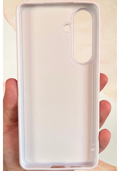 Samsung Galaxy S26 Plus Yıldız Tozu Premium Beyaz Silikon Kılıf