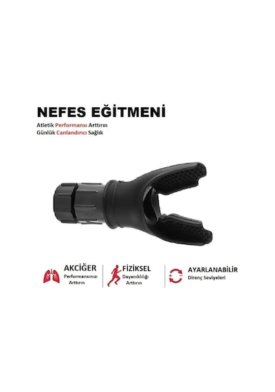 Kondisyon Profesyonel Healthpro Seviye Ayarlanabilir Solunum Düzenleyici Nefes Egzersiz Aleti