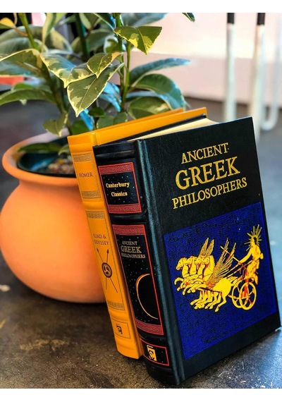 Ancient Greek Philosophers Leather-bound Classics