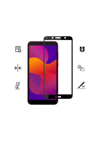 Huawei Y5P Full Ekran Koruyucu Cam Kenarları Kırılmaya Dayanıklı