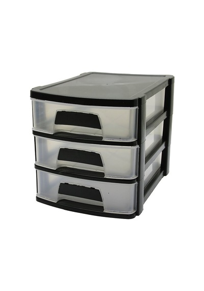 Super-bag Asr-2053 Çekmece 3 Katlı 18.5x27x20cm No:2 Tonton Diğer