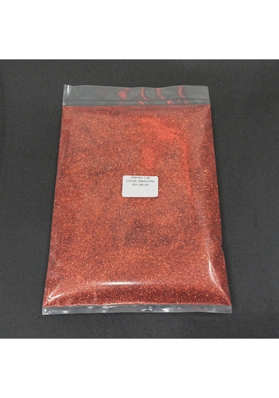 Sim Terakota Kızıl Bakır Renk Glitter Toz Sim 500 G