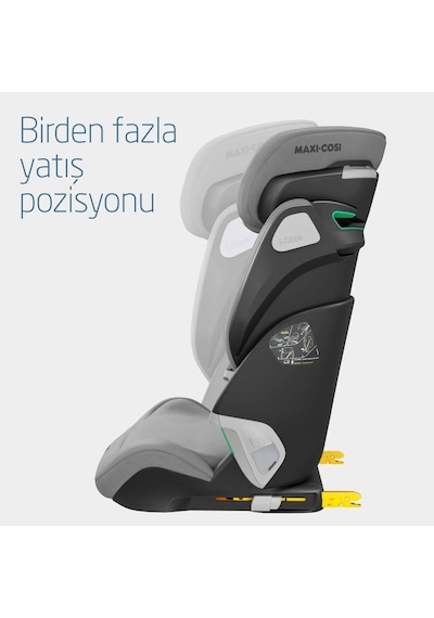 MaxiCosi Kore Pro Işık Sensörlü Adac'Lı Isofixli ISize 15-36 Kg Çocuk Oto Koltuğu Authentic Grey