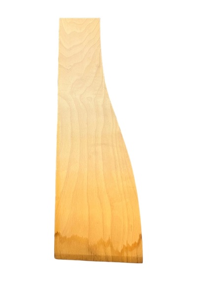 Kanepe Koltuk Salyangoz Kol Klapası Ceviz 13 Cm Mdf Ham