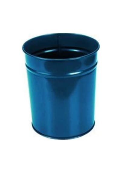 Mas 850 Çöp Kovası Metal 10 Lt Mavi