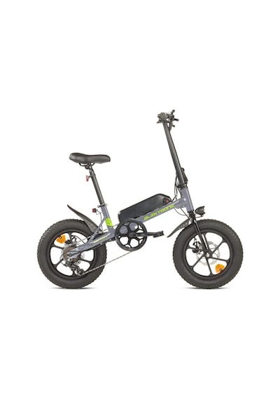 Kron Elektrone Mini Volt 16 Jant Mekanik Disk Fren Elektrikli Bisiklet 36v 250 Watt Nardo Gri Sarı