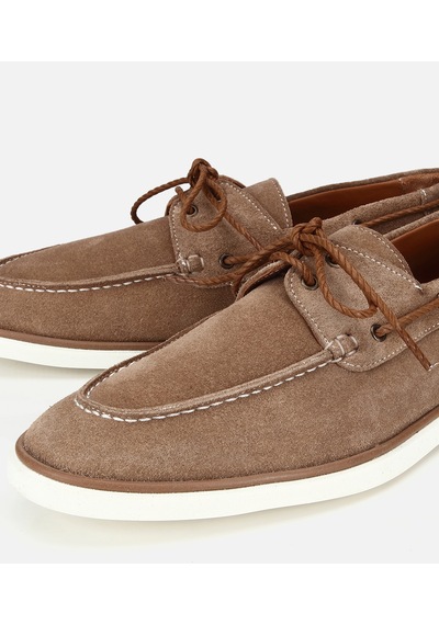 Hotiç Erkek Süet Deri Vizon Bağcık Detaylı Günlük Loafer 02ayh322730a450 02ayh322730a450