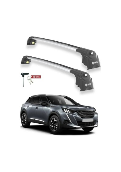 Turtle Peugeot 2008 2020-2023 Ara Atkı Air2 Gri