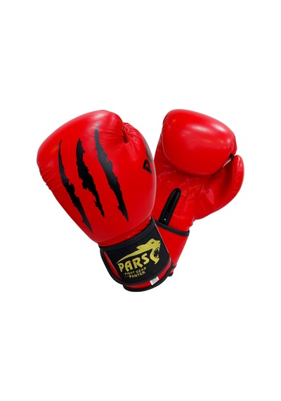 Pars Panter Boks Kick Boks Muay Thai Eldiveni Kırmızı