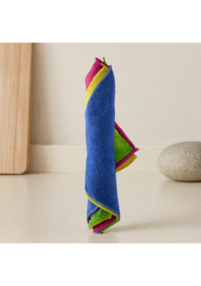 Mikrofiber Temizlik Bezi 30x30 Cm - 4'lü Paket Belirtilmemiş