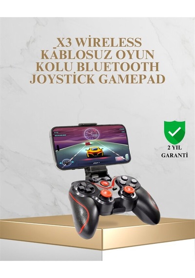Bluetooth Kablosuz Oyun Kolu - Android Apple iPhone Pc Uyumlu 95404367