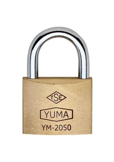 YUMA STANDART PRİNÇ ASMA KİLİT 60MM