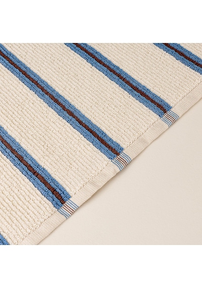 Soft Sone İpliği Boyalı Yüz Havlusu - Bej - 50x90 Cm Çok Renkli