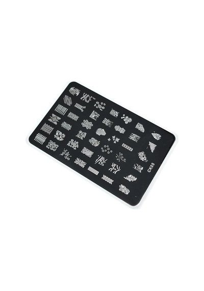 Nail Art Stamping Baskı Plakası Büyük Boy Xl Ck05