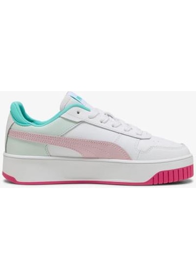 Puma Carina Street Jr 393846 16 Kadın Sneaker Ayakkabı Beyaz Pembe 36-40 Beyaz - Pembe Puma Carina Street Jr 393846 16 Kadın Sneaker Ayakkabı Beyaz Pembe 36-40 Beyaz - Pembe