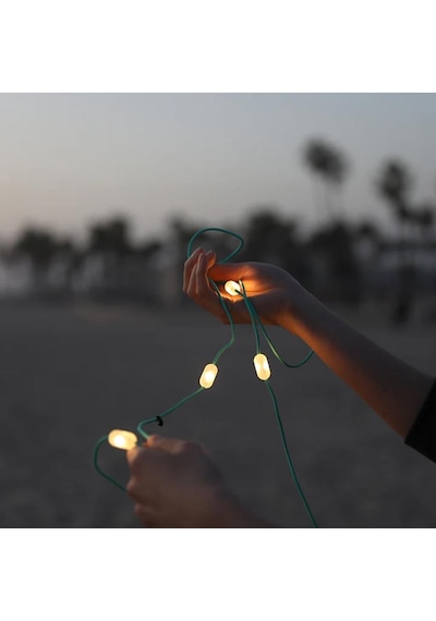 Luci Solar Renkli Dize Işıkları: 5,49 Metre Çok Renkli