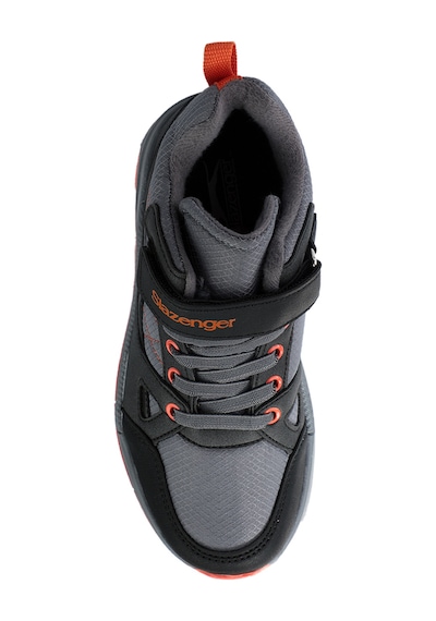 Slazenger Kesha In Unisex Çocuk Cırt Cırtlı Füme / Turuncu Bot Füme / Turuncu