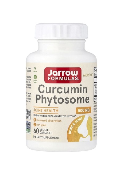Jarrow Formulas, Curcumin Phytosome, 500 Mg, 60 Veggie Capsules