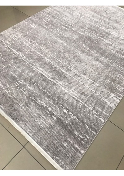 Merinos Halı Vista 76587 098 Serisi Triko Akrilik Salon Oturma Yatak Odası Halısı Gri