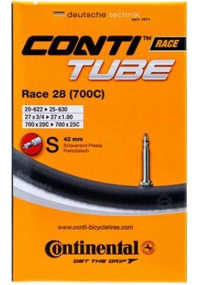 Continental Race 700x20/32c İğne Sibop İç Lastik 42mm 28 Jant Yol Yarış İç Lastik İnce Presta Sibop