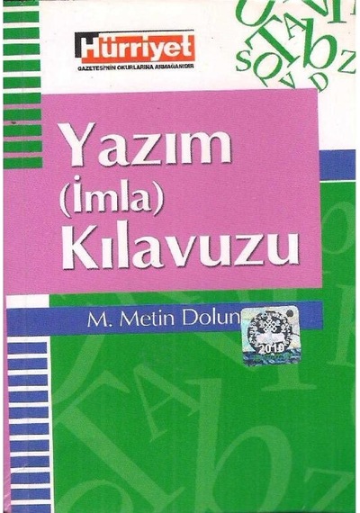 Yazım İmla Kılavuzu - M.Metin Dolunay (2.El)