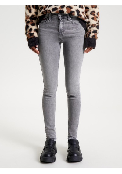 Tommy Hilfiger Nora Mr Skn Dg1275 Kadın Gri Kot Pantolon