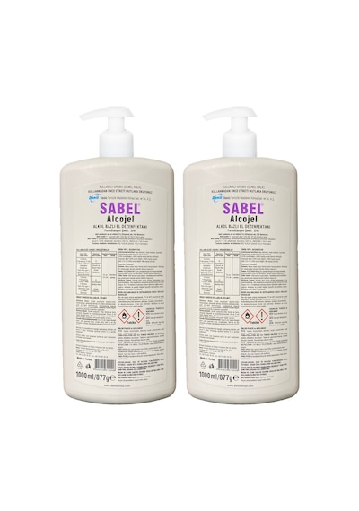 Sabel Alcojel Alkol Bazlı El Dezenfektanı 2 x 1 L