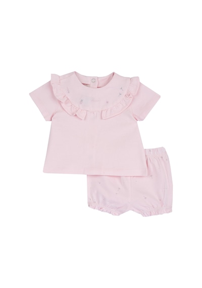 Chicco 2'lı Takım / T-shirt+külot 09075992000000 000011 Lıght Pınk Açık Pembe