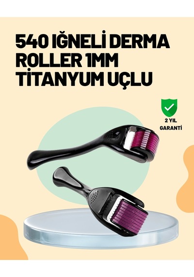 Zenvia Cilt Yenileyici Derma Roller Mikro İğneli Bakım Aracı Znv2026