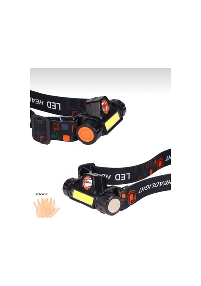 Zeycan Teknoloji Pro Model 20wgüçlü Kafafeneri Mıknatıslı Lityum Şarjlı Pilli Kafa Lamba Pt-5930 Siyah
