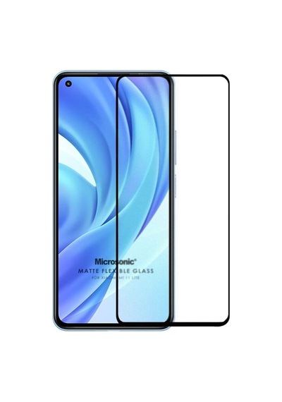 Xiaomi Mi 11 Lite Seramik Matte Flexible Ekran Koruyucu Siyah