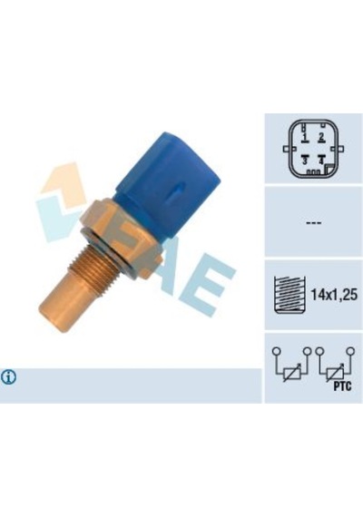 FAE 33791 HARARET MÜŞÜRÜ PARTNER BERLINGO DW8 4 FİŞLİ MAVİ