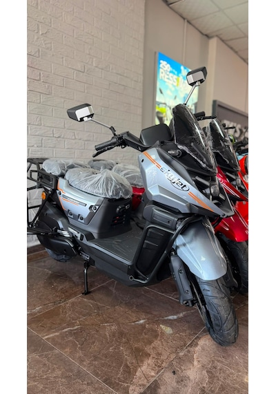 Skyjet Luckın Elektrikli Motosiklet Gri