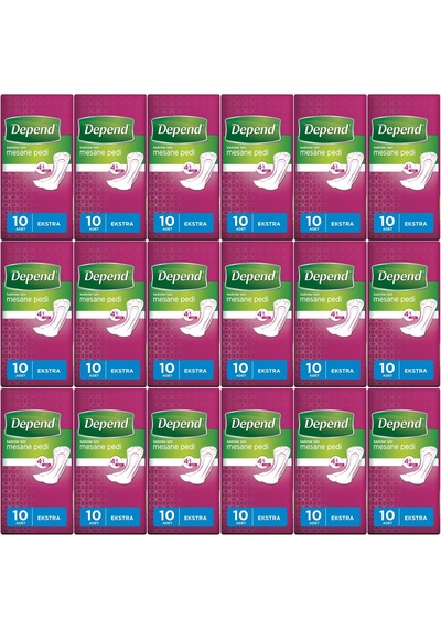 Depend Mesane Pedi Kadın Ekstra 180 Adet