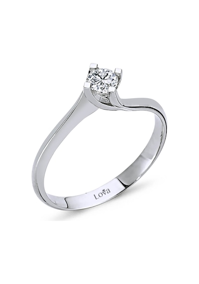 Lova E Renk 0,20 Karat Pırlanta Tektaş Yüzük - IDL Sertifikalı - 1030095