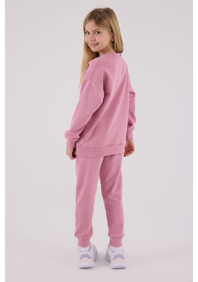 U.S. Polo Assn. U.s. Polo Assn Kız Çocuk Pembe Eşofman Takımı Us2305-c-v1 Pembe